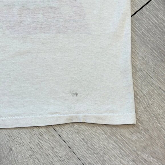 Rare Vintage 80's Cayuga Speedway Canada Hanley Ringer T-Shirt - Size Small - Picture 11 of 12